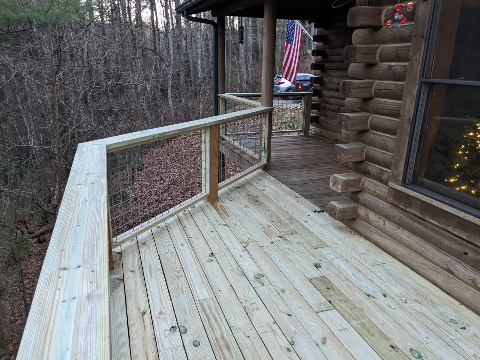 Completed deck, renovation, and exterior project 16