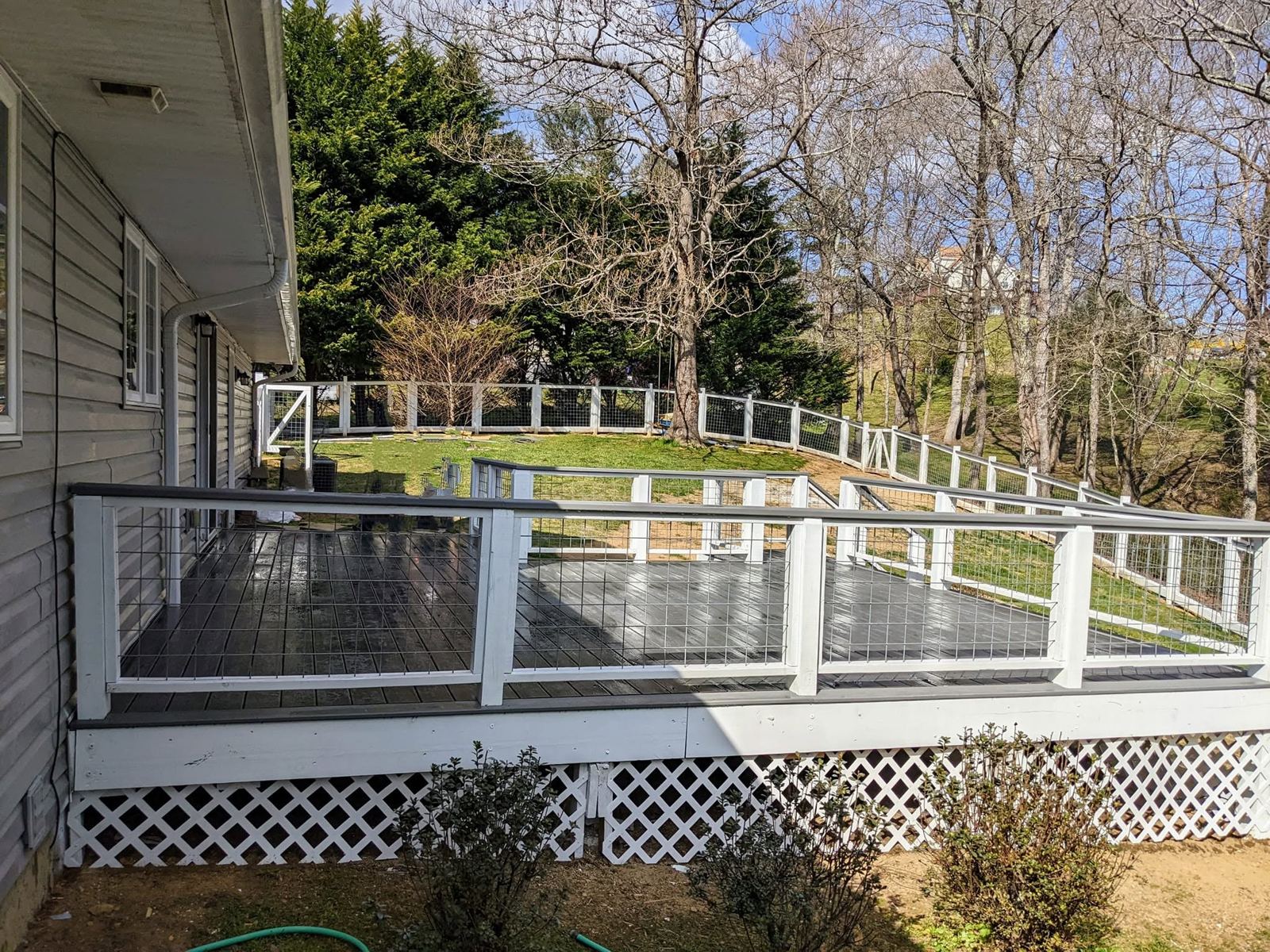 Completed deck, renovation, and exterior project 2