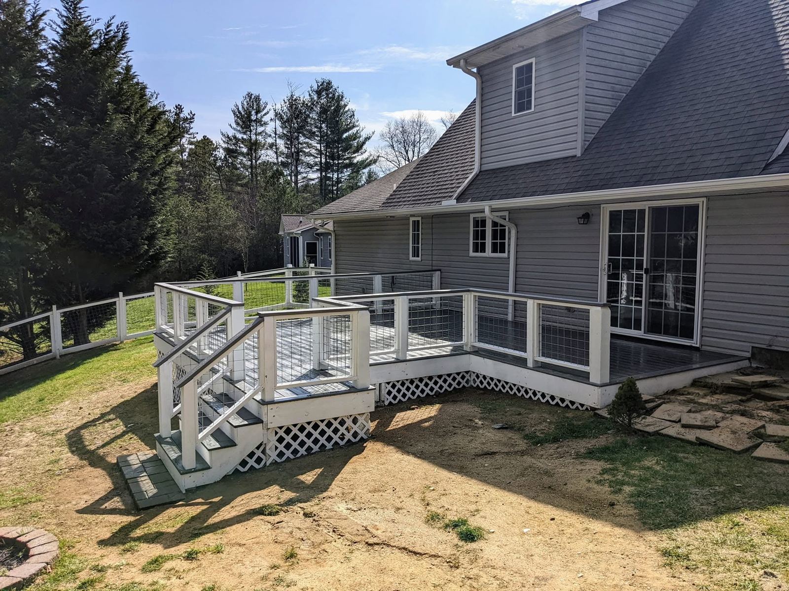 Completed deck, renovation, and exterior project 3