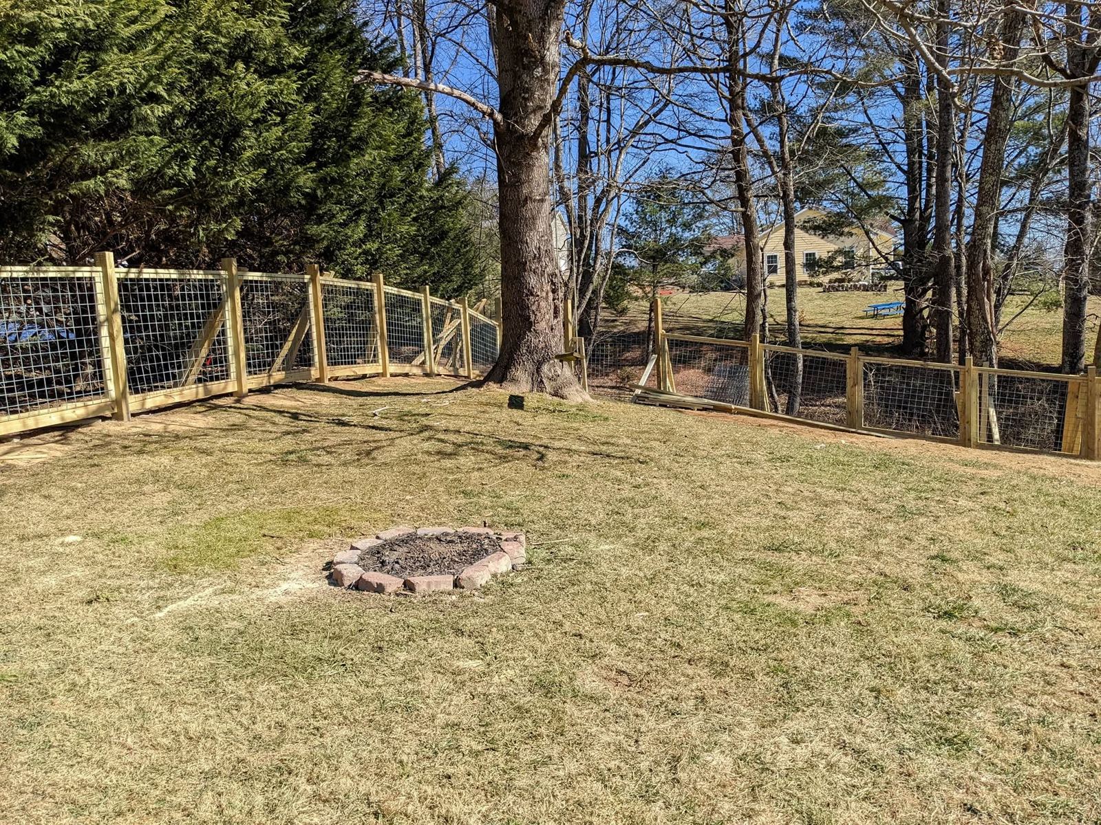 Completed residential fencing project 2