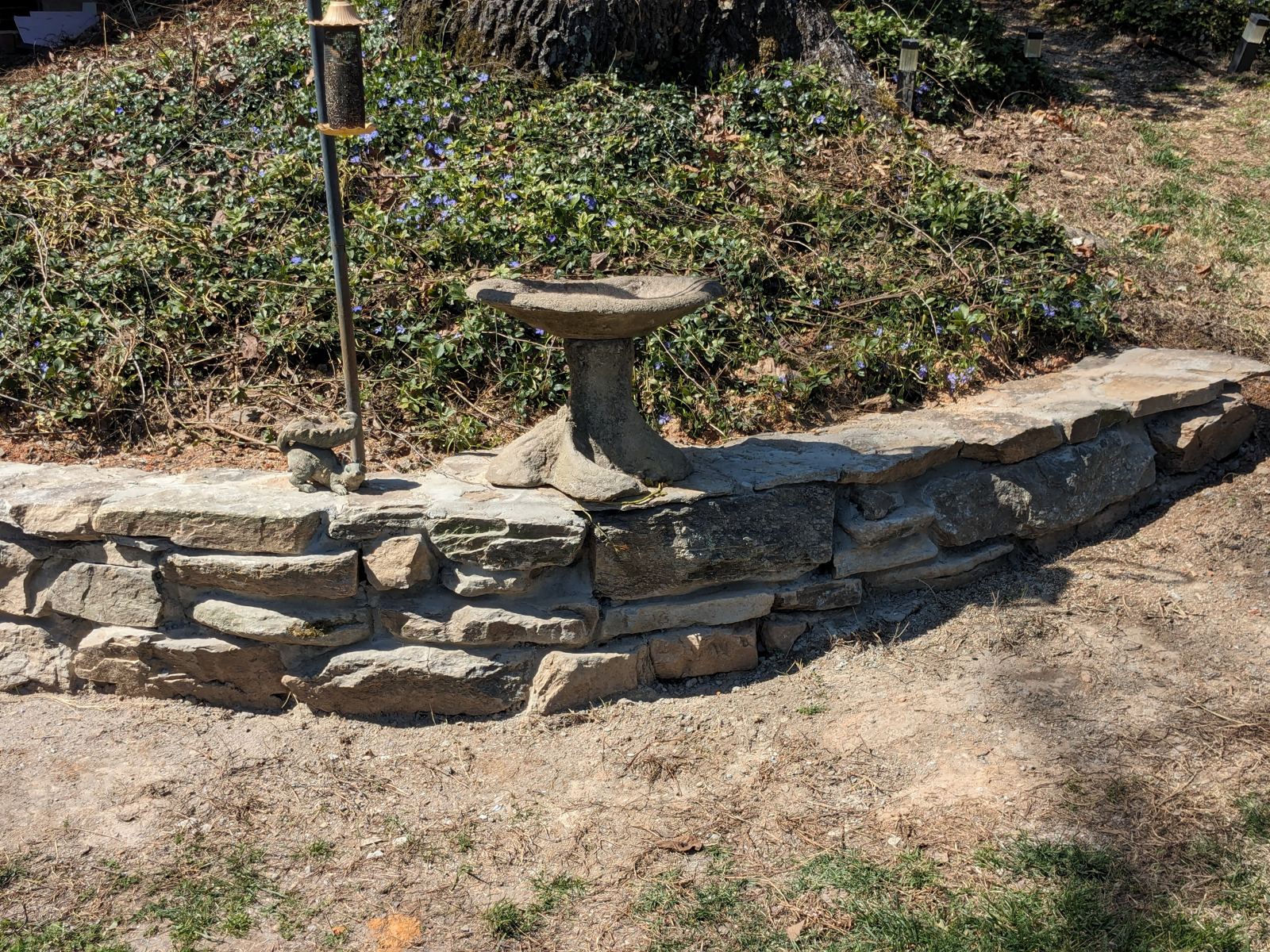 Completed site work, retaining wall, and hardscape project 3
