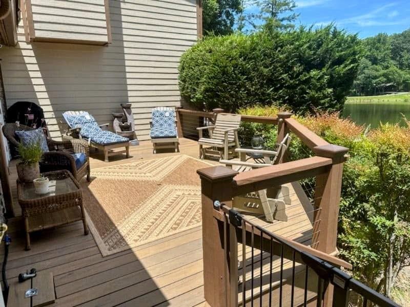 Completed deck, renovation, and exterior project 11