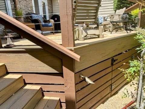 Completed deck, renovation, and exterior project 13