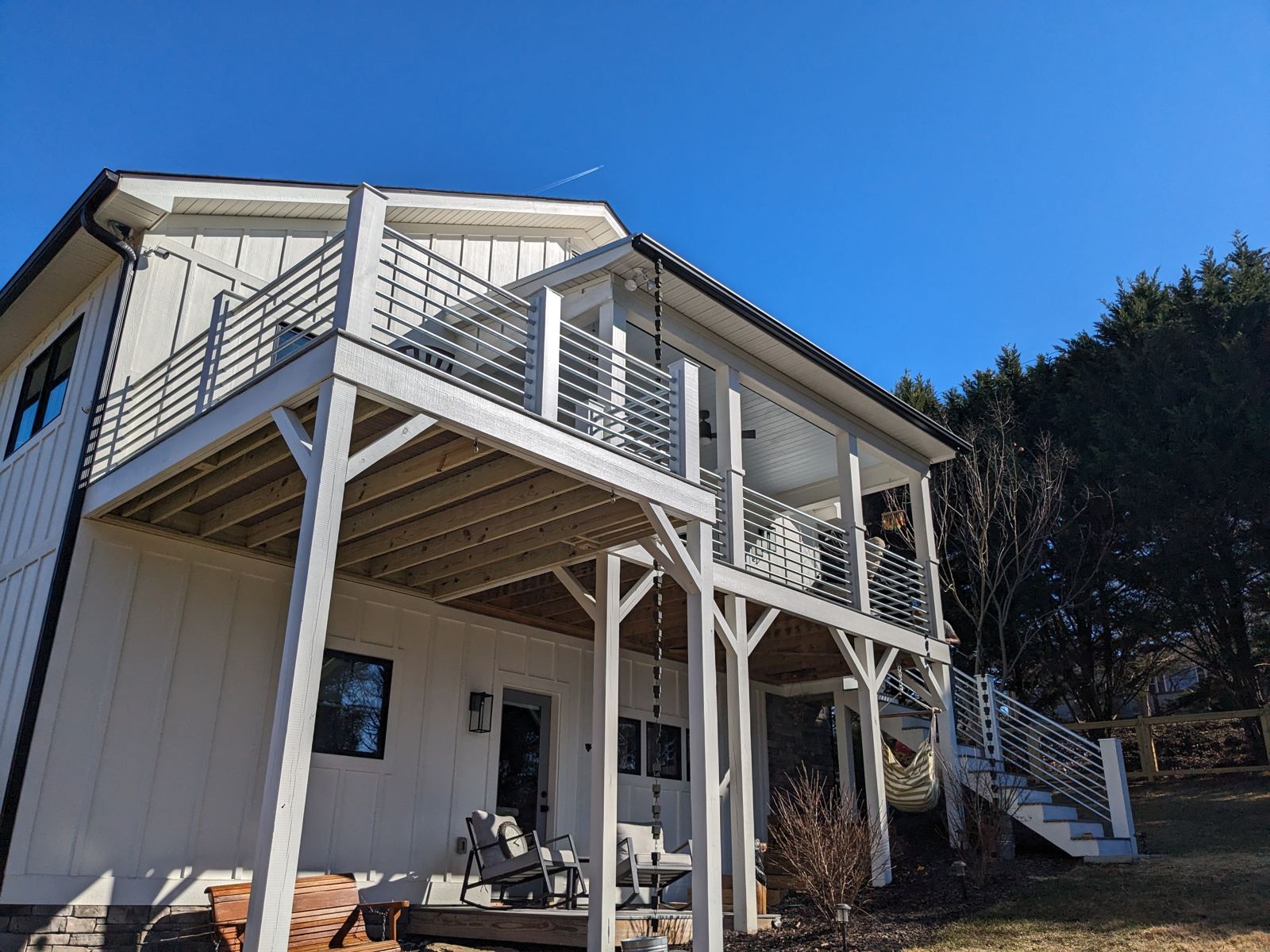 Completed deck, renovation, and exterior project 4