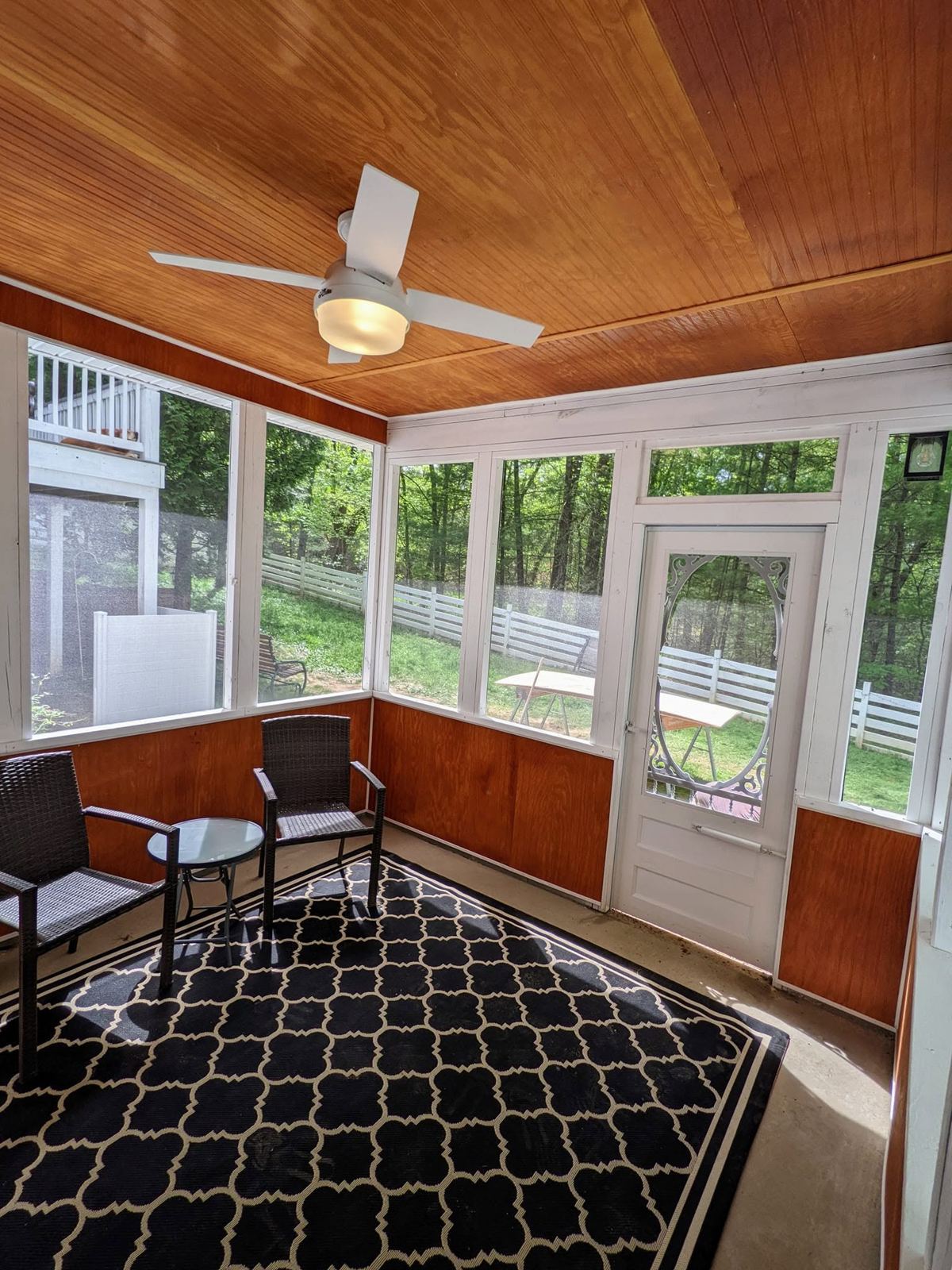 Completed screened porch project 3