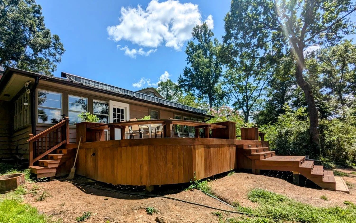 Completed deck, renovation, and exterior project 14