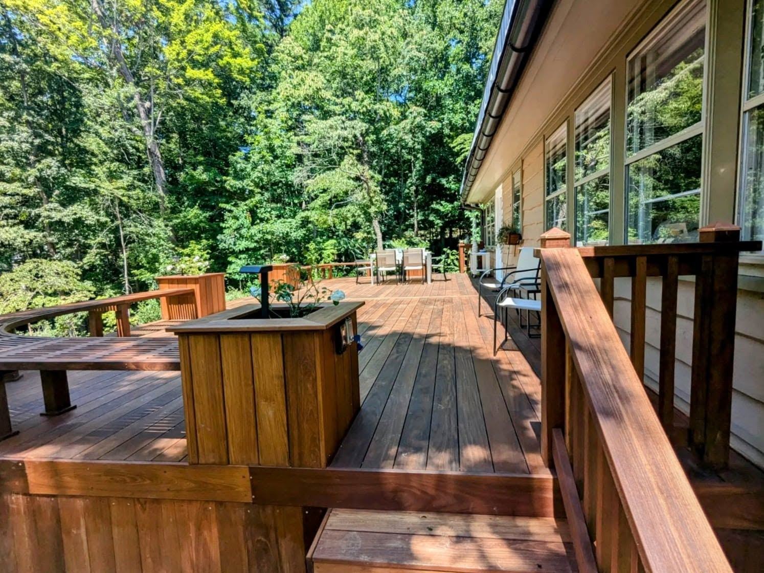 Completed deck, renovation, and exterior project 15